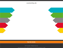 Tablet Screenshot of coolsmiley.de